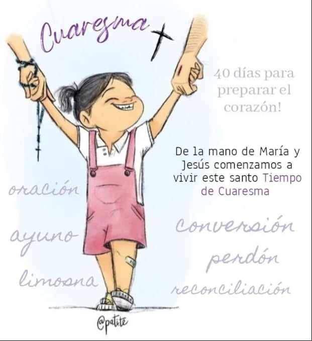 Imágenes para compartir por la Cuaresma con tus seres queridos (Foto: Internet).