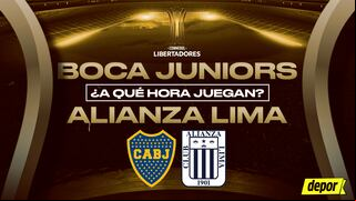 ¿A qué hora juegan Alianza Lima vs. Boca por la Copa Libertadores en La Bombonera?