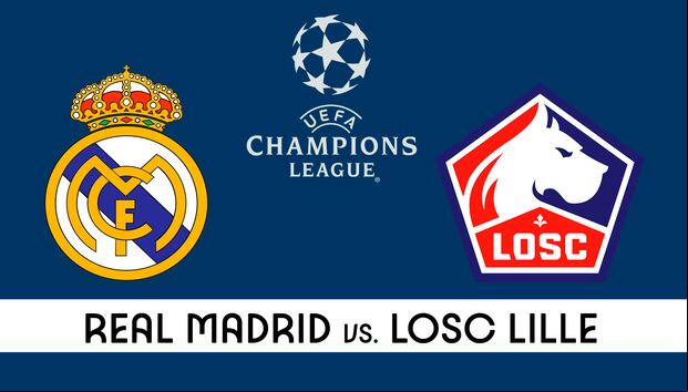 Conoce el horario y los demás detalles para ver Real Madrid vs. LOSC Lille EN VIVO por UEFA Champions League. | Composición: Héctor Honores