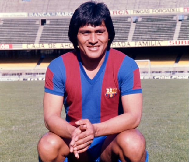 Hugo Sotil llegó al FC Barcelona en 1973. (Foto: FC Barcelona).