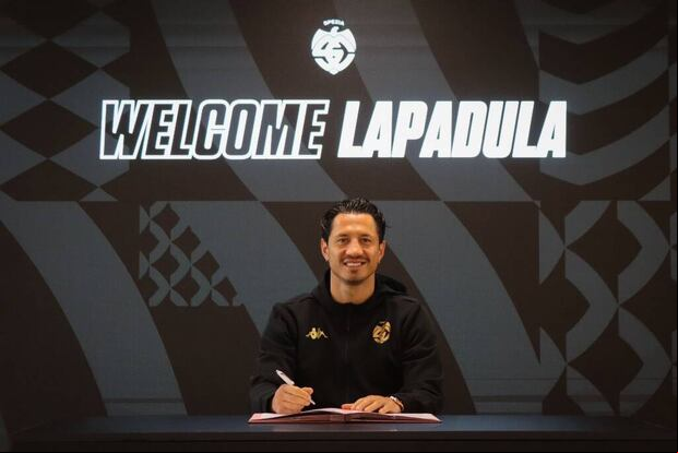 Así fue presentado Gianluca Lapadula en las redes sociales de Spezia.
