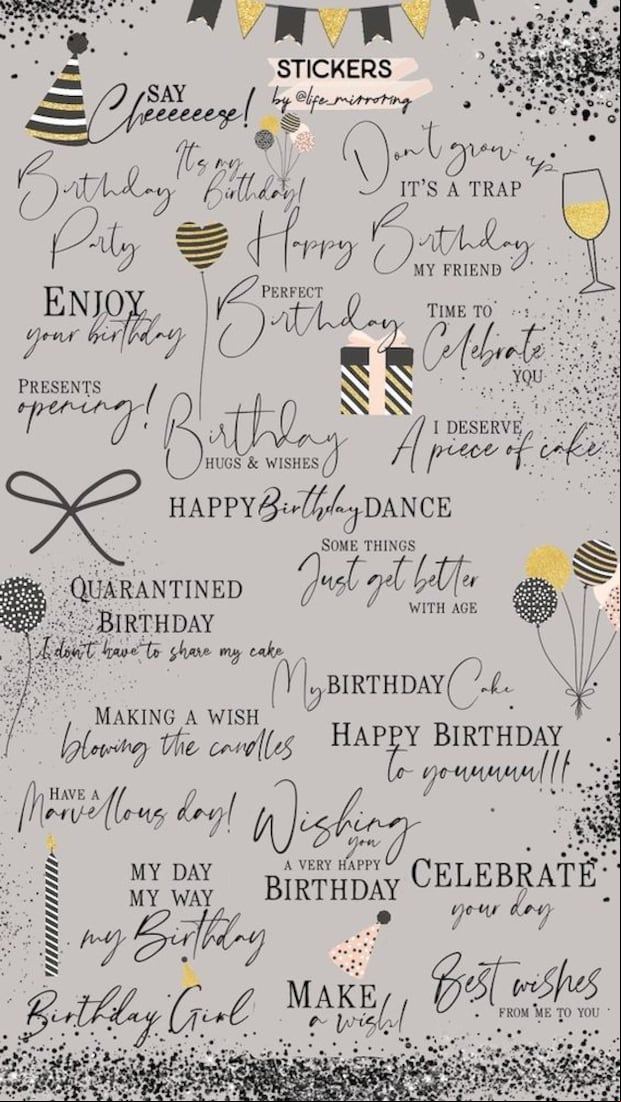 Share one of these 50 free cards to wish a Happy Birthday to that special someone and send it via WhatsApp, Instagram, Facebook or TikTok. (Photo: Pinterest)