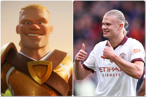Haaland será el "Rey Bárbaro" en el videojuego "Clash of Clans"