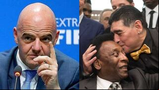 ¿Maradona o Pelé? La pregunta que puso en aprietos al presidente de FIFA