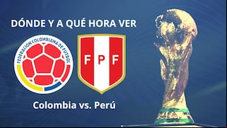 A qué hora y qué canal transmite el Colombia vs. Perú EN VIVO, fecha 15 de las Eliminatorias