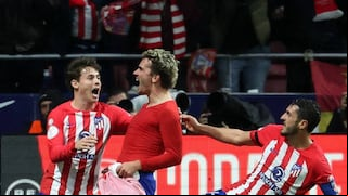 Atlético se cobró la revancha al vencer (4-2) al Real Madrid con gol de Griezmann