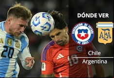 ¿A qué hora jugaron y qué canal transmitió Chile vs. Argentina de la Fecha 15 por Eliminatorias 2026?