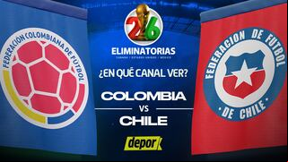 Colombia vs Chile por Eliminatorias 2026: en qué canal de TV ver el partido