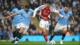 Manchester City vs Arsenal (2-2): resumen, goles y video del partido de la Premier League
