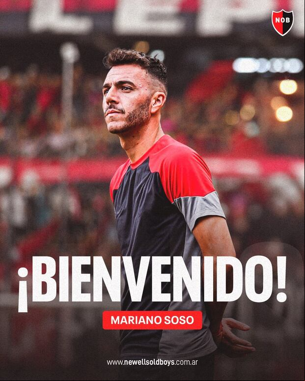 Mariano Soso fue anunciado como nuevo técnico de Newell’s. (Foto: Newell’s)