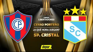 Hora de Cristal vs. Cerro Porteño en Asunción por Copa Libertadores