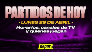 Partidos de fútbol de hoy, lunes 29 de abril: ver quiénes juegan, dónde ver y horarios