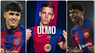 FC Barcelona anunció el fichaje de Dani Olmo: así queda el XI azulgrana para el 2024-25