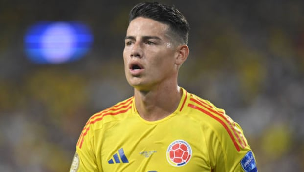 James Rodríguez es la manija en el mediocampo de Colombia. (Foto: Getty Images)