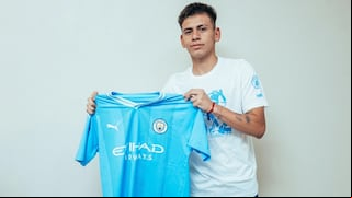 ¡Nueva joya para Pep! Manchester City hizo oficial el fichaje de Claudio Echeverri