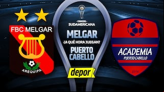 Hora para ver Melgar vs. Puerto Cabello por la Copa Sudamericana 2025