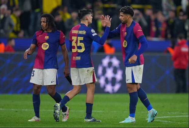 Barcelona llega a las semifinales de la Champions League 2025 tras vencer al Borussia Dortmund en cuartos, liderar La Liga y conquistar la Copa del Rey. ¿Será este su año para la triple corona? (Foto: AFP)