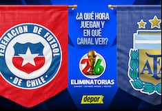 ¿En qué canales ver Chile vs. Argentina y a qué hora juegan por Eliminatorias?