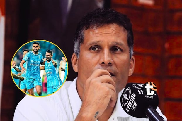 Leao Butrón no pudo contener su emotividad contra cuadro crema (Foto: A Presión)