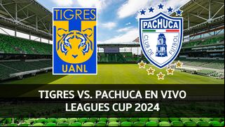 Tigres 1-0 Pachuca: gol y resumen del partido por Leagues Cup 2024
