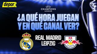 Real Madrid vs. Leipzig: a qué hora juegan por Champions League