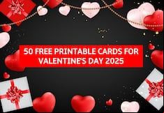 ▷ 50+ Valentine’s Day 2025 Cards to and Print for February 14th
