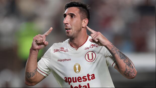 Diego Dorregaray solo marcó cuatro goles con Universitario en el 2024. (Foto: Getty Images)