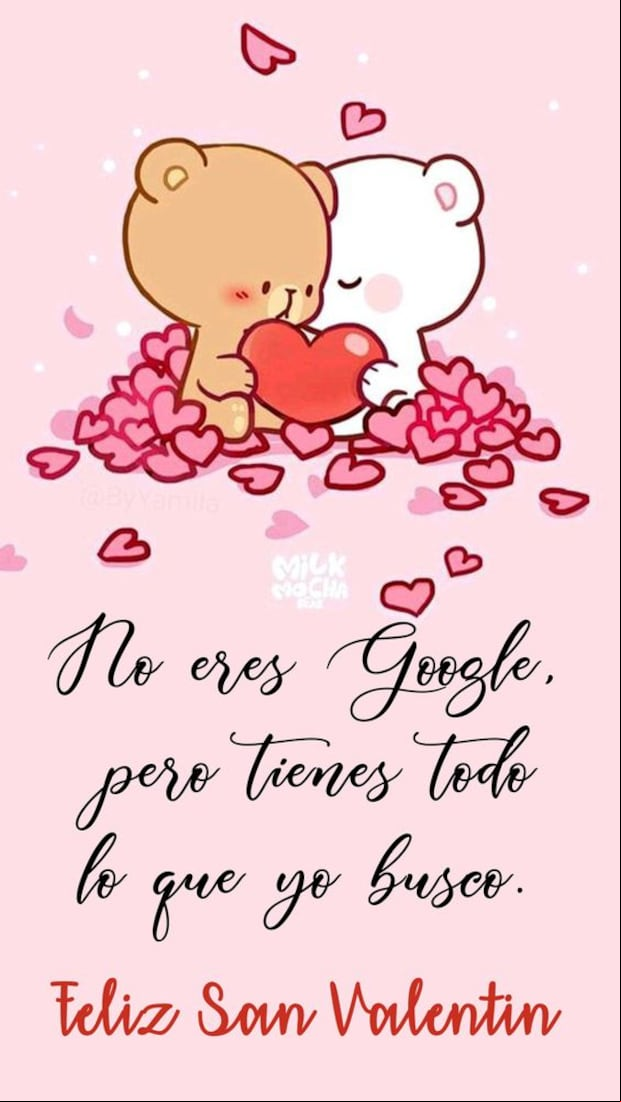 Imágenes por San Valentín 2024: mensajes para dedicar y enviar a tu pareja o amistades (Foto: Pinterest)