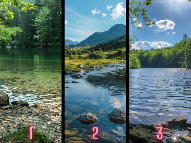 TEST VISUAL | Cada lago esconde una valiosa información. ¿Te atreves a descubrirlo? (Foto: Composición Freepik / Depor)