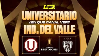 Canales confirmados del Universitario vs. Independiente del Valle por Copa Libertadores