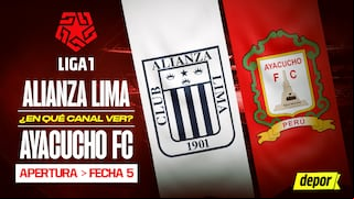 ¿En qué canales ver Alianza Lima vs. Ayacucho FC y a qué hora por Liga 1?