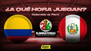 A qué hora juegan Perú vs. Colombia EN VIVO por Eliminatorias 2026