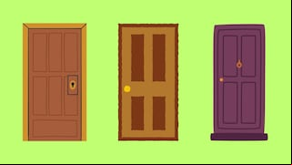 Elige una de las puertas en la imagen para conocer si serás una persona exitosa