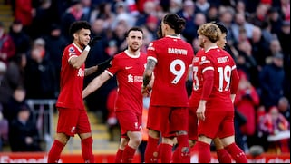 Liverpool vs. Burnley con gol de Luis Díaz (3-1): video y resumen del partido