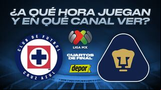 ¿A qué hora juegaron Cruz Azul vs. Pumas partido de vuelta? Cómo y dónde ver Liguilla MX