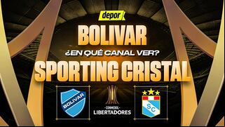 Canales de transmisión del partido Sporting Cristal vs. Bolívar, desde La Paz