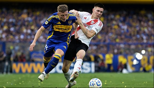 River Plate y Boca Juniors juegan este domingo 27 de abril en el Monumental de Buenos Aires en una edición más del Superclásico de Argentina. (Foto: Getty Images)
