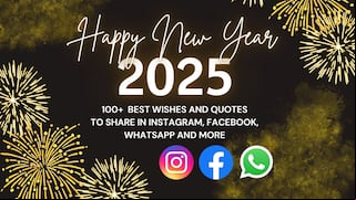 Happy New Year 2025 - Top 100+ best Wishes, quotes, messages, and more for WhatsApp, Instagram & Facebook status
