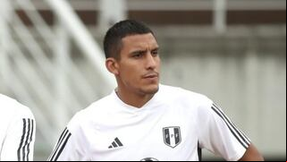 Valera sobre entrenar con Guerrero y Lapadula: “Me va a servir para aprender de ellos”