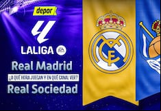 Real Madrid vs. Real Sociedad: canales de transmisión y a qué hora juegan