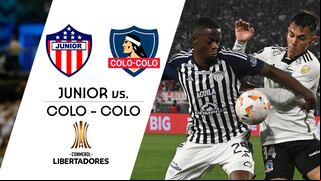 Junior vs. Colo Colo (1-2): goles y resumen del duelo por Copa Libertadores