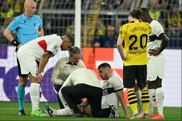 Lucas Hernández se pierde la Eurocopa 2024. (Foto: AFP)