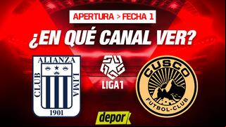 ¿En qué canales ver Alianza Lima vs. Cusco FC y a qué hora juegan por la Liga 1 2025?