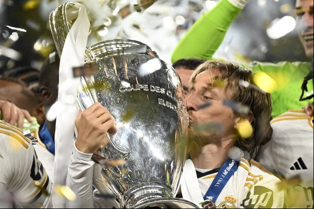 Luka Modric ganó su sexta Champions League. (Foto: AFP)