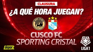 A qué hora juega Sporting Cristal vs. Cusco FC por la Liga 1