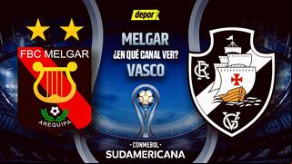 Canal de TV del Melgar vs. Vasco da Gama por fecha 1 de la Copa Sudamericana 2025