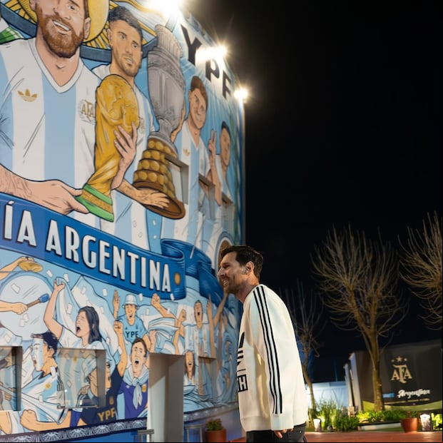 Lionel Messi posteó esta imagen en su cuenta de Instagram anunciando su retorno a la Selección de Argentina. (Foto: Instagram)