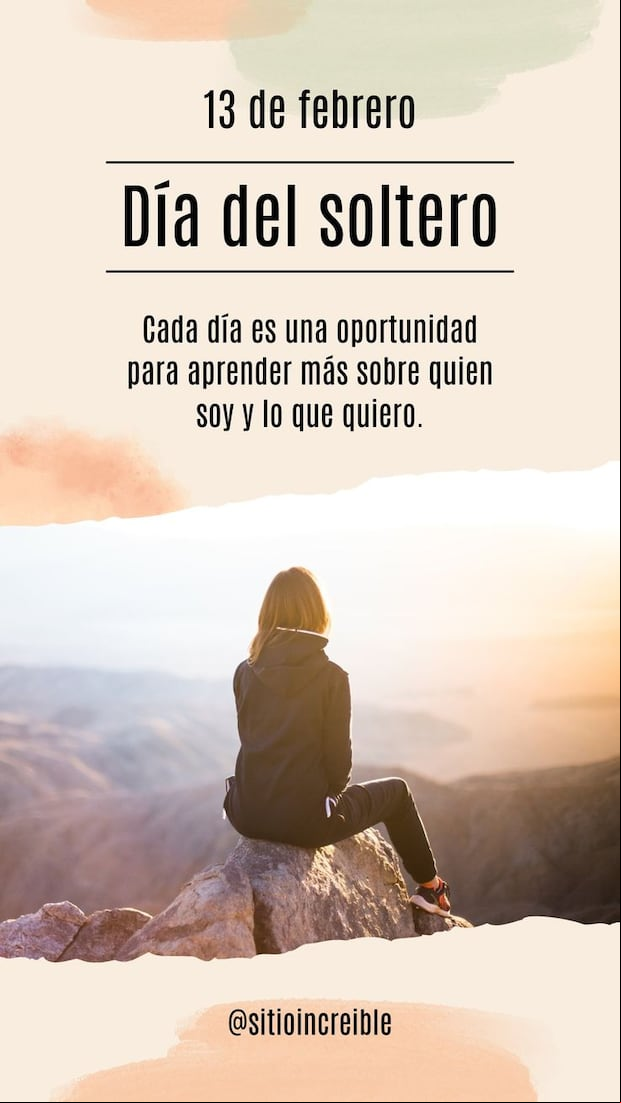 Frases para compartir por el Día del Soltero: mensajes e imágenes para este 13 de febrero (Foto: Pinterest)