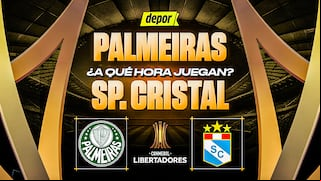 Hora de hoy de Cristal vs. Palmeiras por la Copa Libertadores 2025