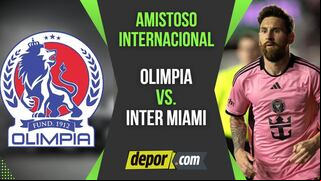 ¿A qué hora, cuándo y en qué canal se transmite Olimpia vs Inter Miami de Messi en Honduras?